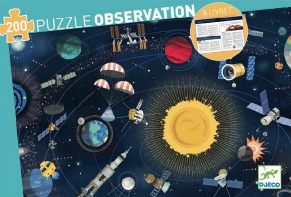 Puzzle Observation - The Space - ألعاب الأطفال