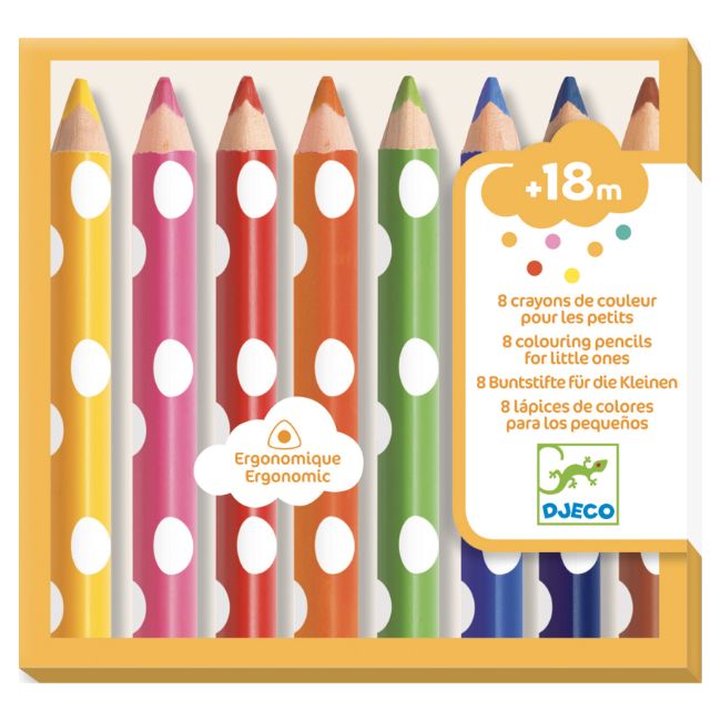 The Colors 8 Colouring Pencils - ألعاب الأطفال