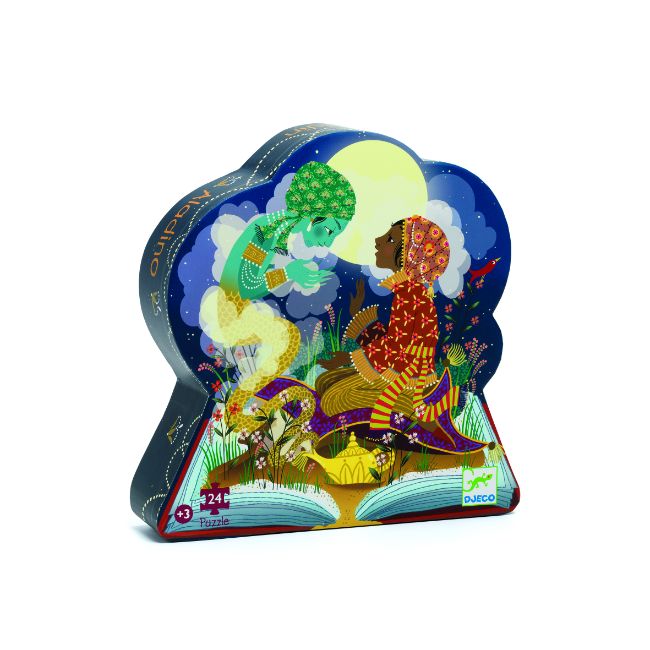 Puzzle Silhouette - Aladdin - ألعاب الأطفال