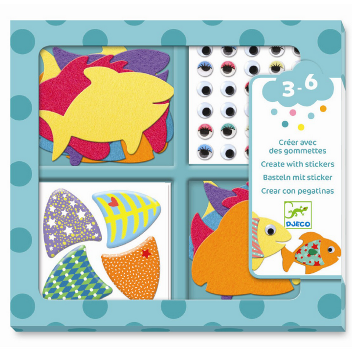 Stickers - I love Fishes - ألعاب الأطفال