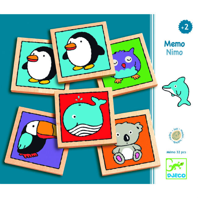 Memo Nimo Game - ألعاب الأطفال