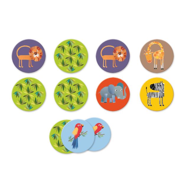Memory Game - Jungle - ألعاب الأطفال
