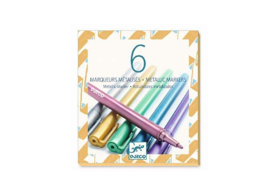 Markers Metallic 6 - ألعاب الأطفال