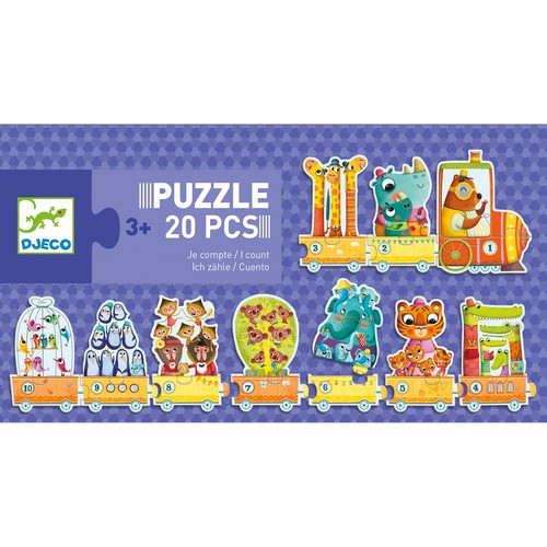 Puzzle - I count - ألعاب الأطفال