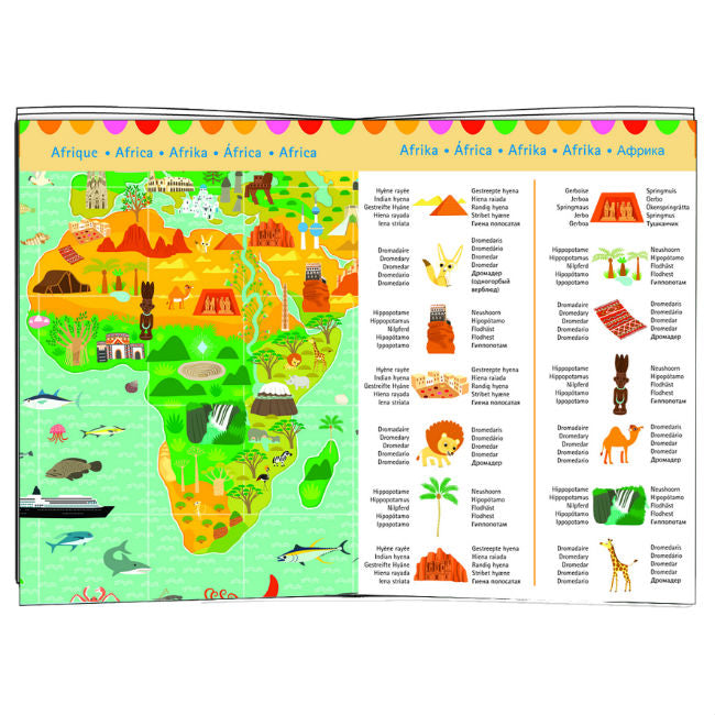 Puzzle Observation - Around The World - ألعاب الأطفال
