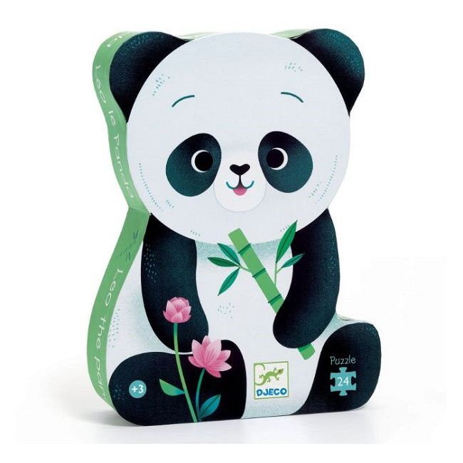 Puzzle Silhouette - Leo The Panda - ألعاب الأطفال