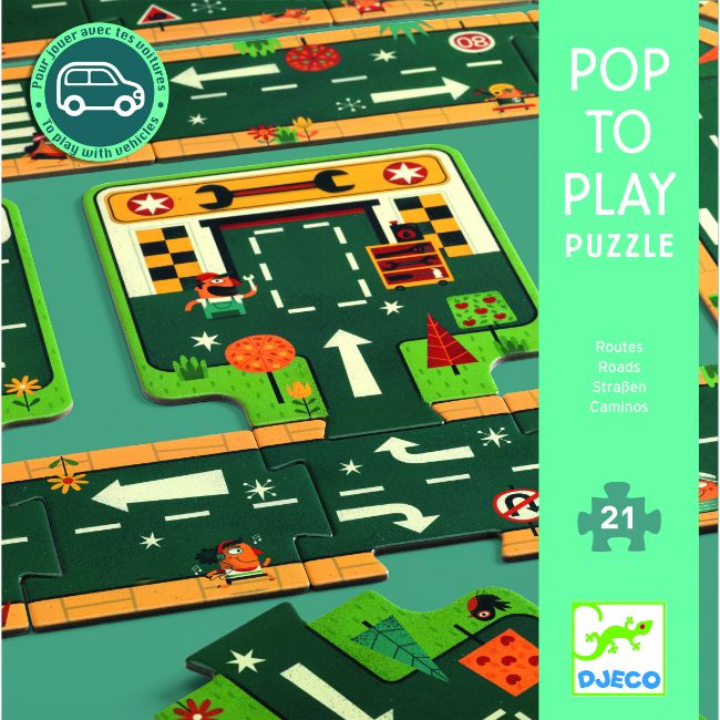 Pop To Play - Roads - ألعاب الأطفال