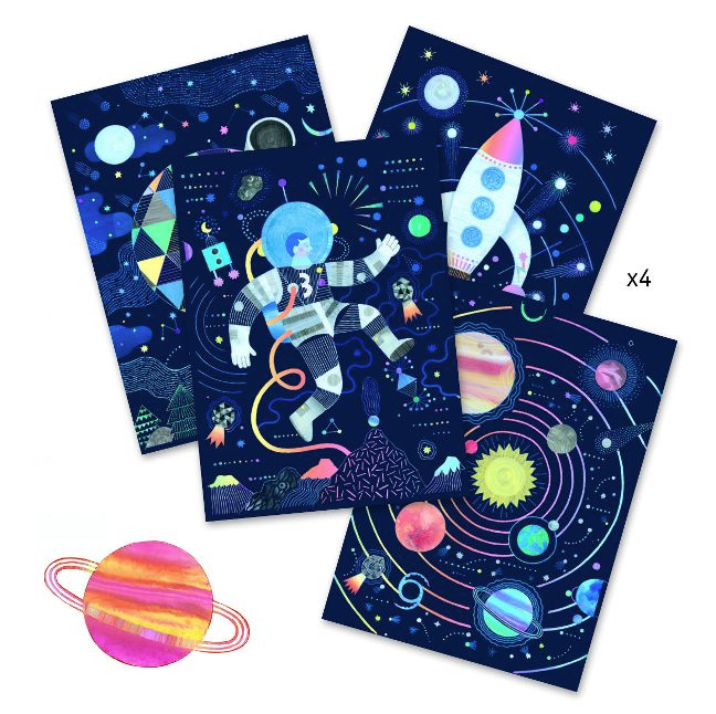 Scratch Cards - Cosmic Mission - ألعاب الأطفال