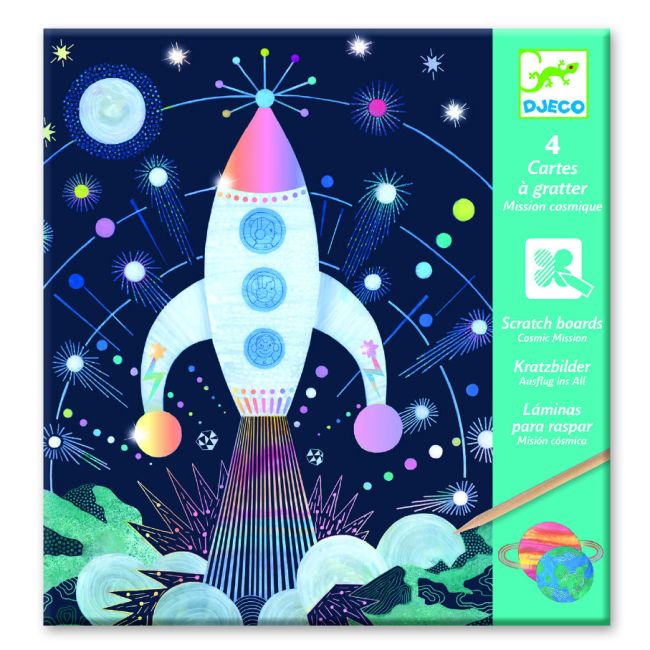 Scratch Cards - Cosmic Mission - ألعاب الأطفال