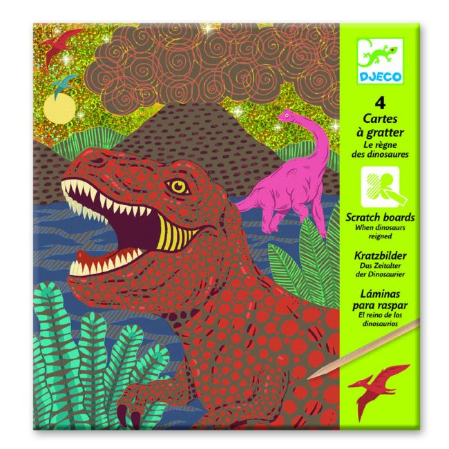 Scratch Cards - Dinosaurs Reigned - ألعاب الأطفال