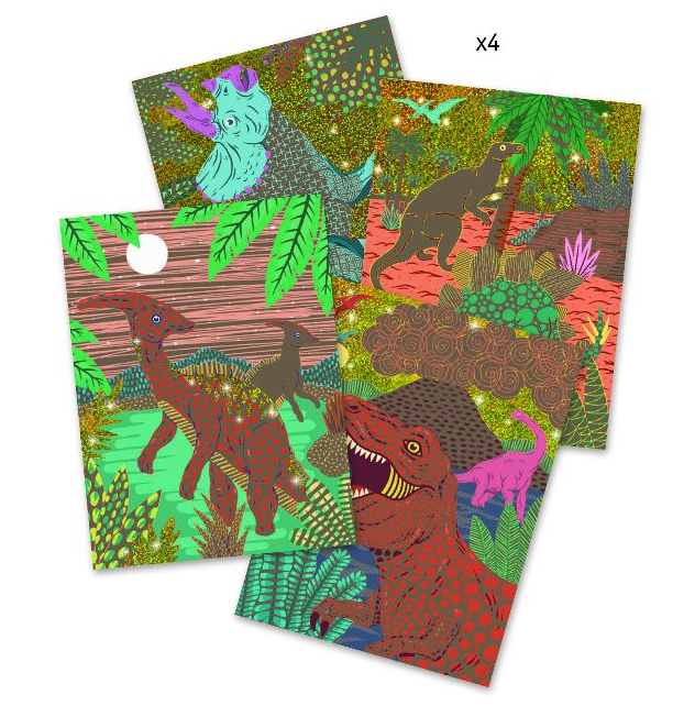 Scratch Cards - Dinosaurs Reigned - ألعاب الأطفال