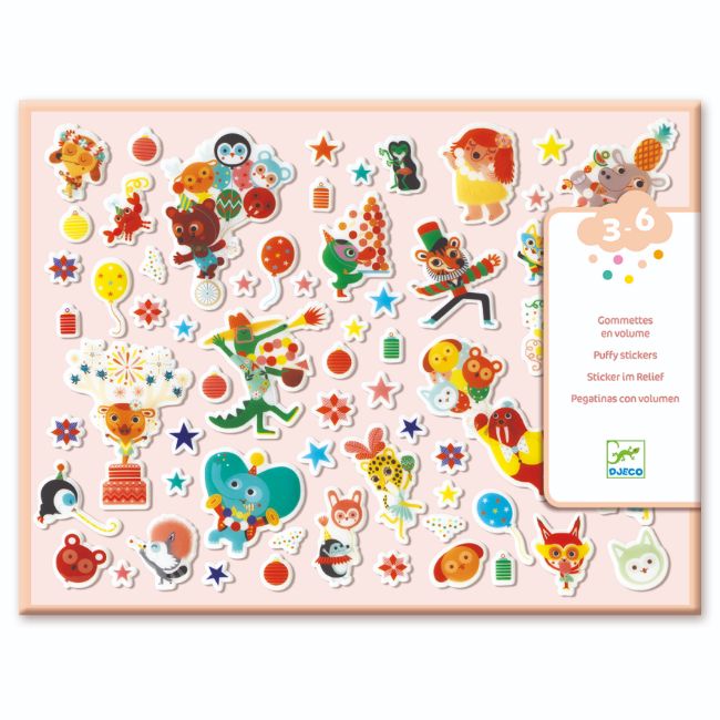 Stickers Puffy - The Party - ألعاب الأطفال