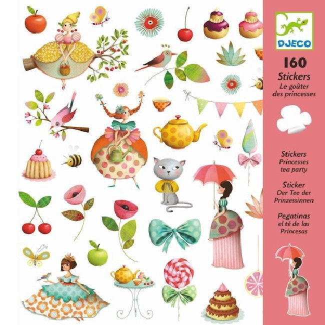 Stickers - Princess Tea Party - ألعاب الأطفال