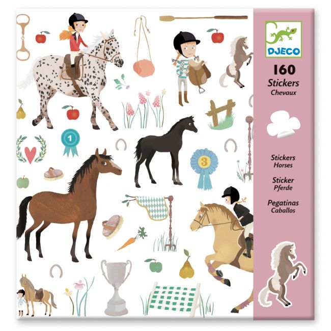 Stickers - Horses - ألعاب الأطفال