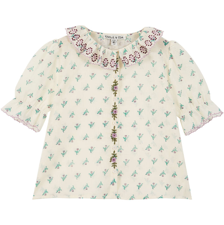 Blouse Girl Jonquille Violet - قصيرة