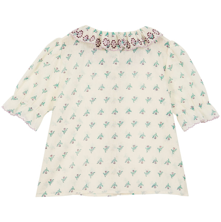 Blouse Girl Jonquille Violet - قصيرة