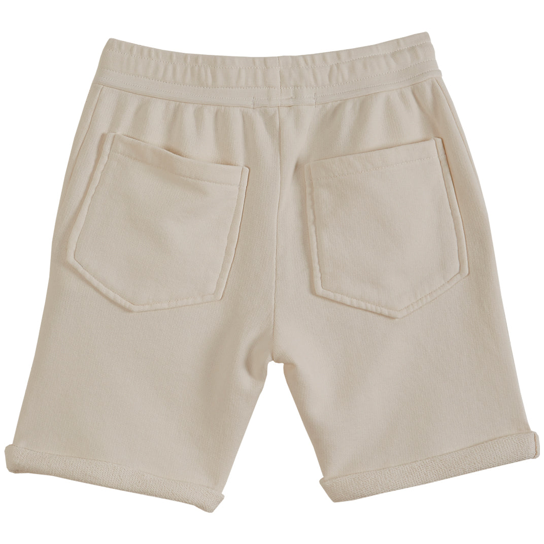 Short Boy Organic Cotton Beige - قميص