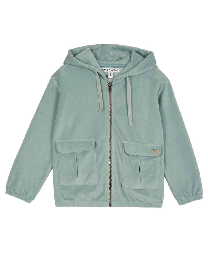 Sweatshirt Boy Towelling Atlantique - قصيرة