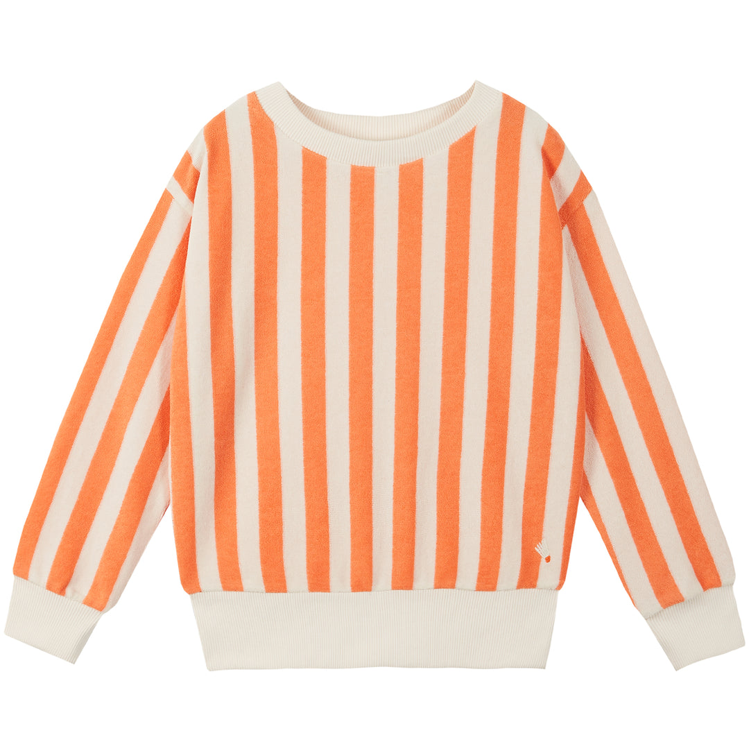 Sweatshirt Boy Celeste Orange - قصيرة