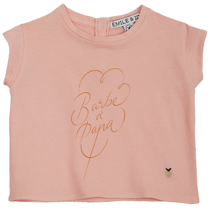 T-Shirt Girl Barbapapa - قصيرة