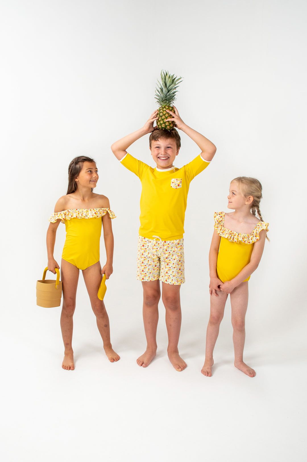 Swimshort TOMMASO Sicilian Lemon Print - ملابس السباحة