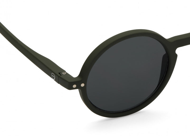 Sun Adult Shape #G The Round - Kaki Green - نظارات