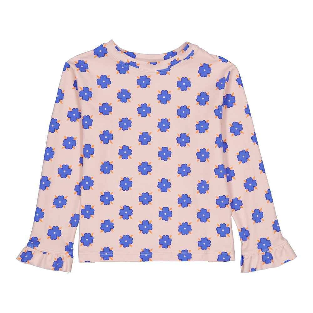 Rashvest Girl Reglisse Bleuet Blue - ملابس سباحة