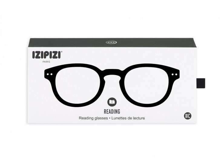 Reading Glasses #C The Retro - Black - نظارات