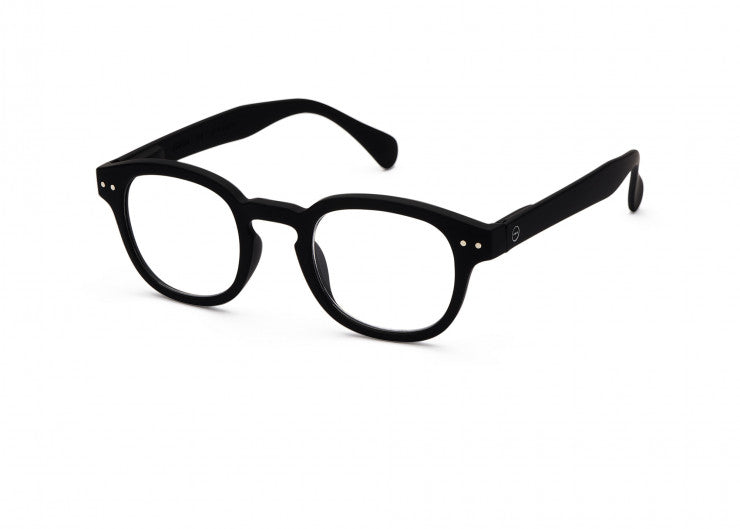 Reading Glasses #C The Retro - Black - نظارات