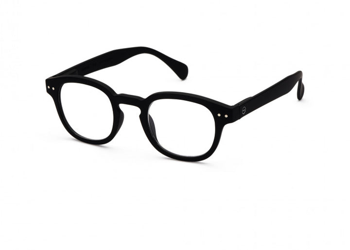 Reading Glasses #C The Retro - Black - نظارات