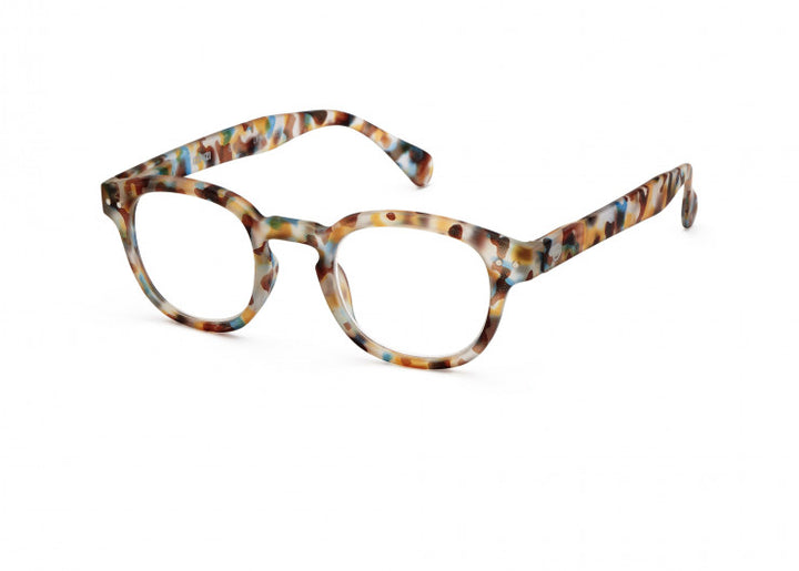 Reading Glasses #C The Retro - Blue Tortoise - نظارات