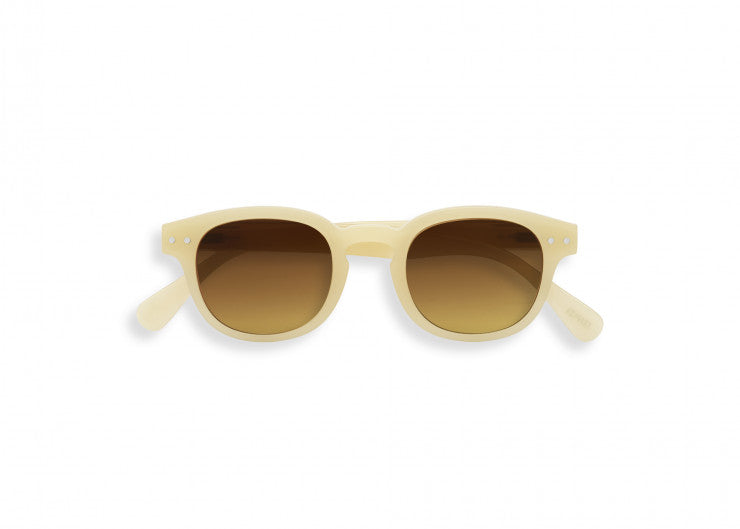 Junior Shape #C The Retro - Glossy Ivory - نظارات