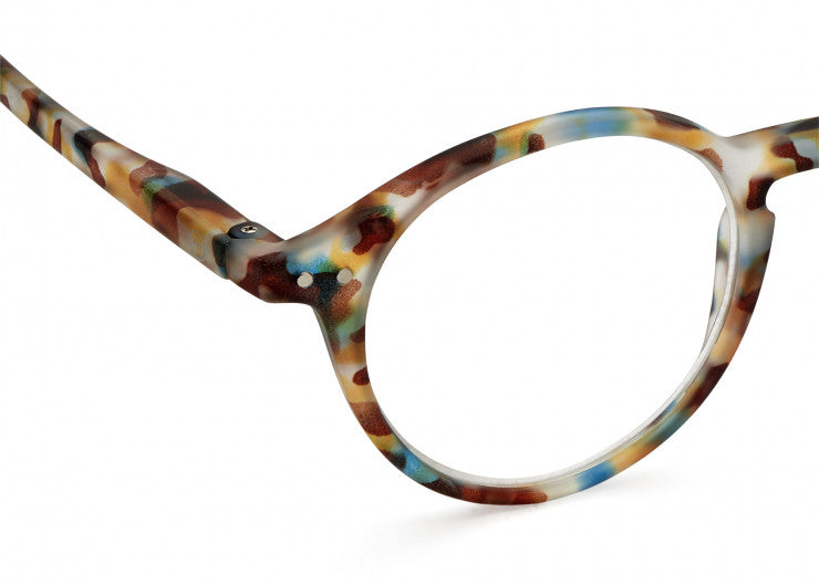 Reading Glasses #D The Iconic - Blue Tortoise - نظارات