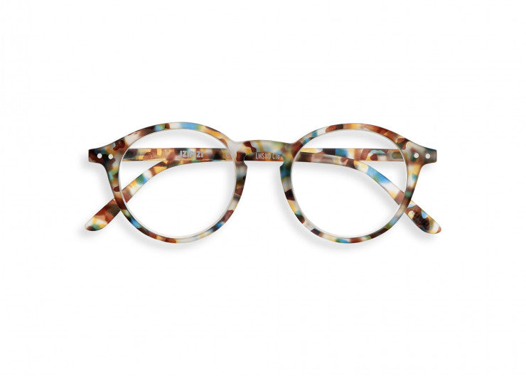 Reading Glasses #D The Iconic - Blue Tortoise - نظارات