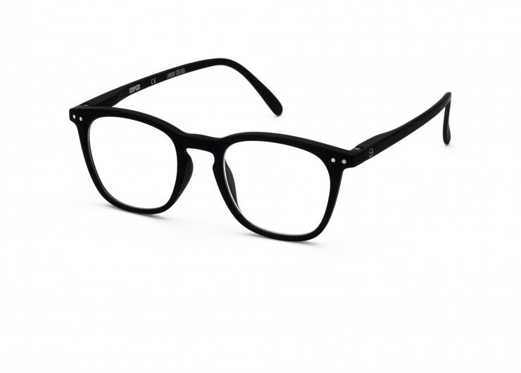 Reading Glasses #E The Trapeze - Black - نظارات