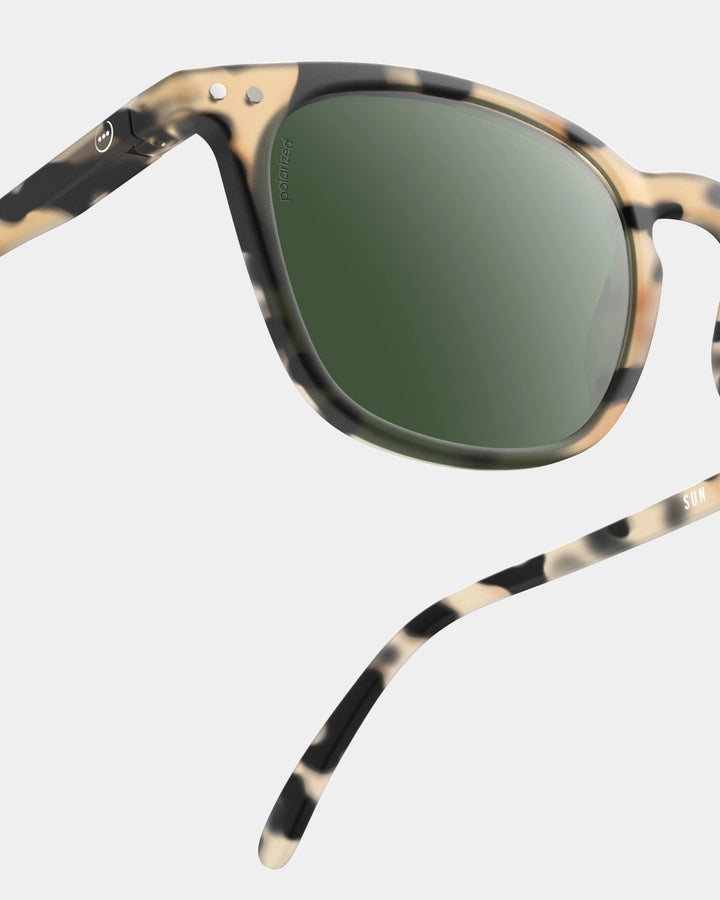 Sun Adult Shape #E The Trapeze - Light Tortoise Polarized - نظارات