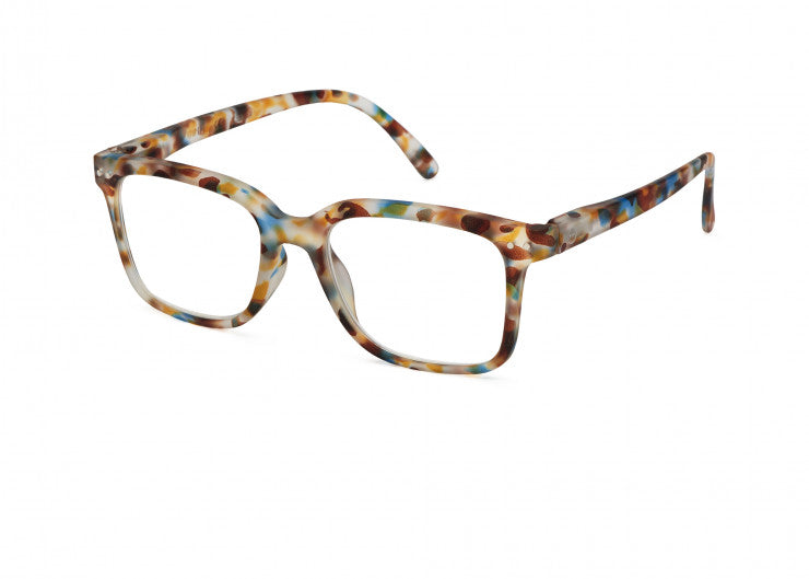 Reading Glasses #L The Big One - Blue Tortoise - نظارات