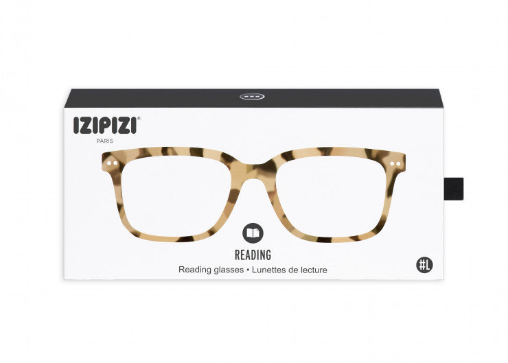 Reading Glasses #L The Big One - Light Tortoise - نظارات