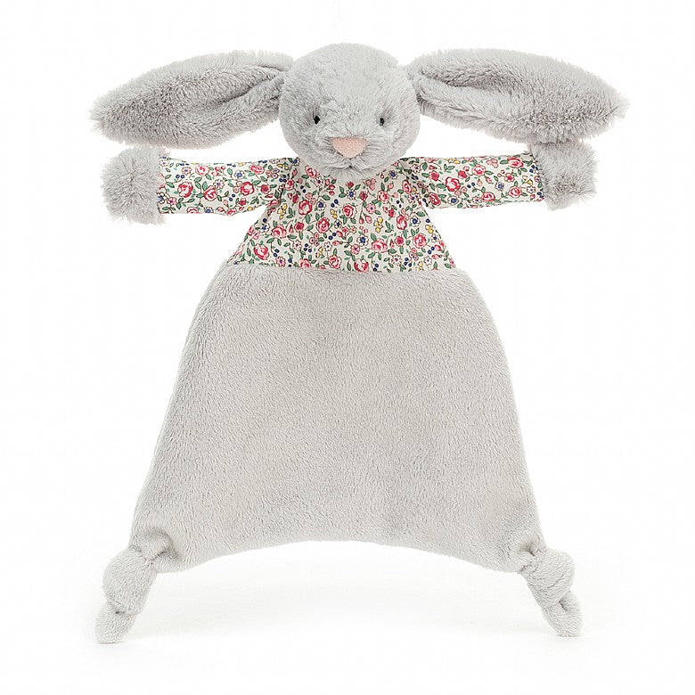 Blossom Silver Bunny Comforter - لعب الاطفال الطرية
