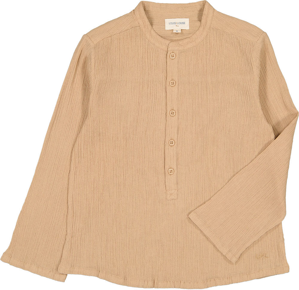 Shirt Boy Grand-Pere Beige - قميص