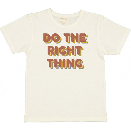 T-Shirt Boy Tom "Thing" Cream - قميص