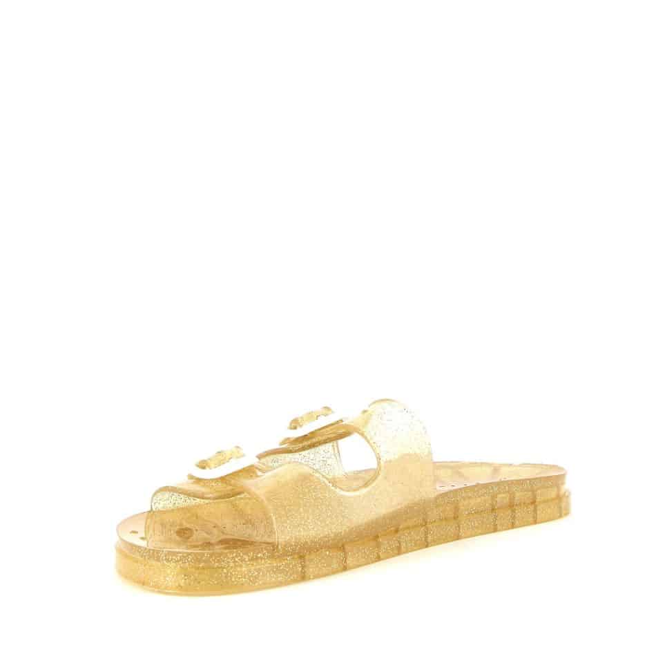 Women Sandals Mambo Sandal Gold - أحذية