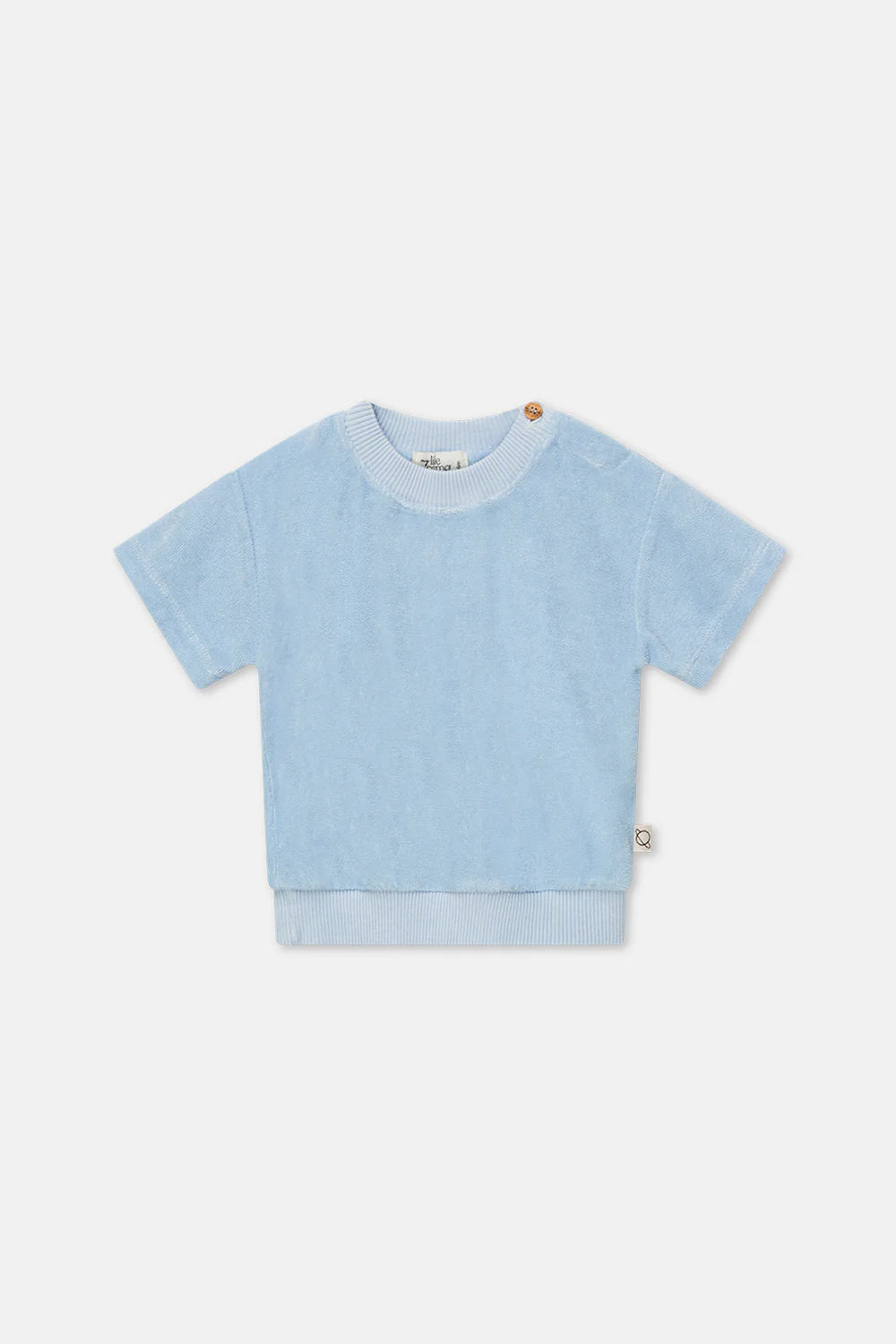 T-Shirt Toweling Baby Boy Laurel Blue - ملابس