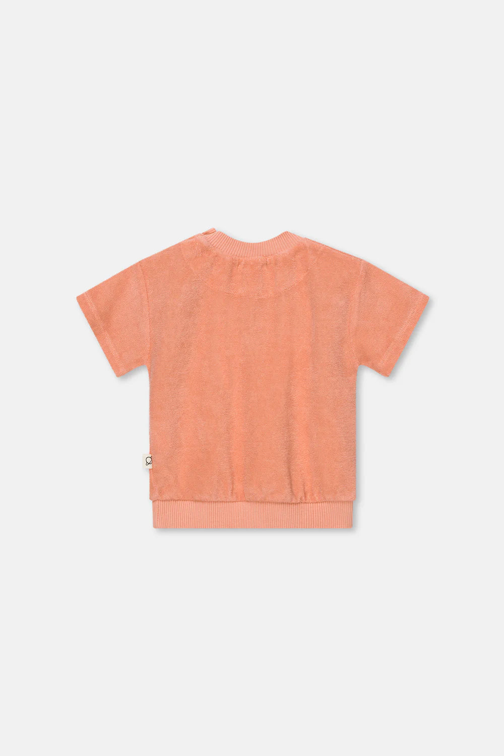 T-Shirt Toweling Baby Girl Laurel Peach - ملابس