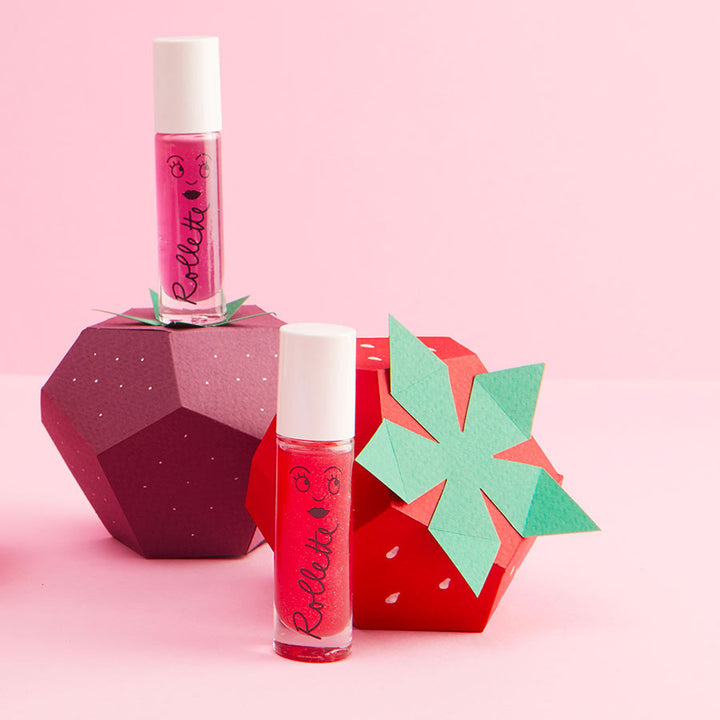 Lip Gloss Rollette Strawberry - اكسسوارات التجميل