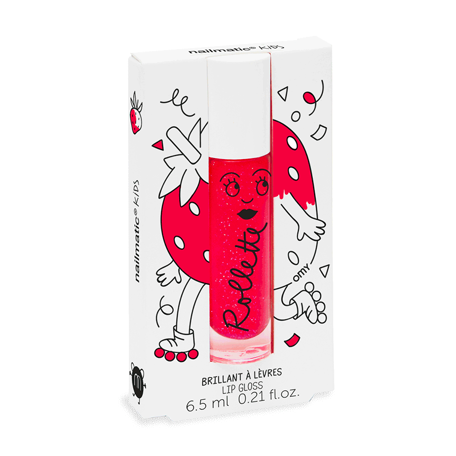 Lip Gloss Rollette Strawberry - اكسسوارات التجميل