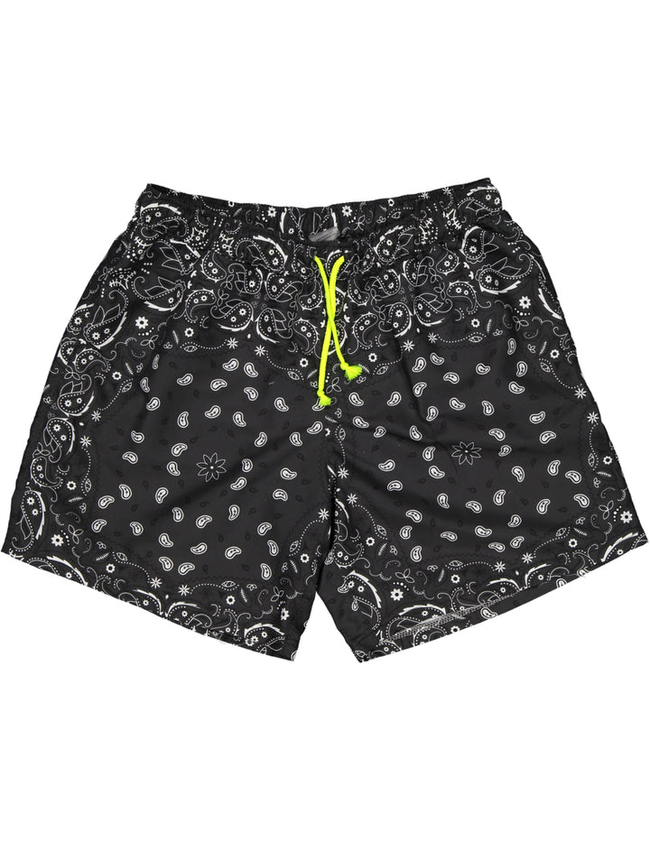 Men Swimshorts Dark Bandana