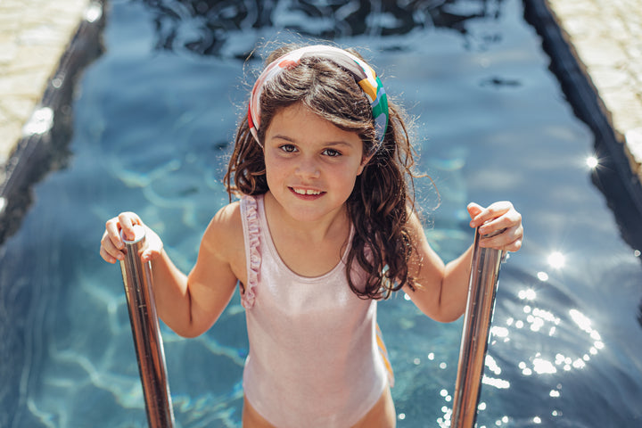 Swimsuit Pink Shinning - سباح