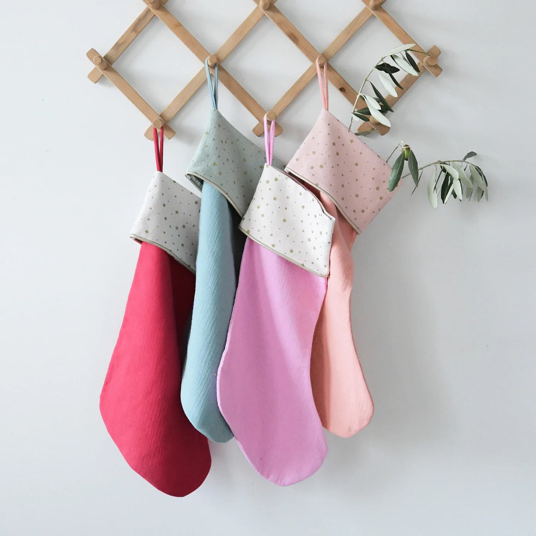 Starry Christmas Stocking Blue - مستلزمات