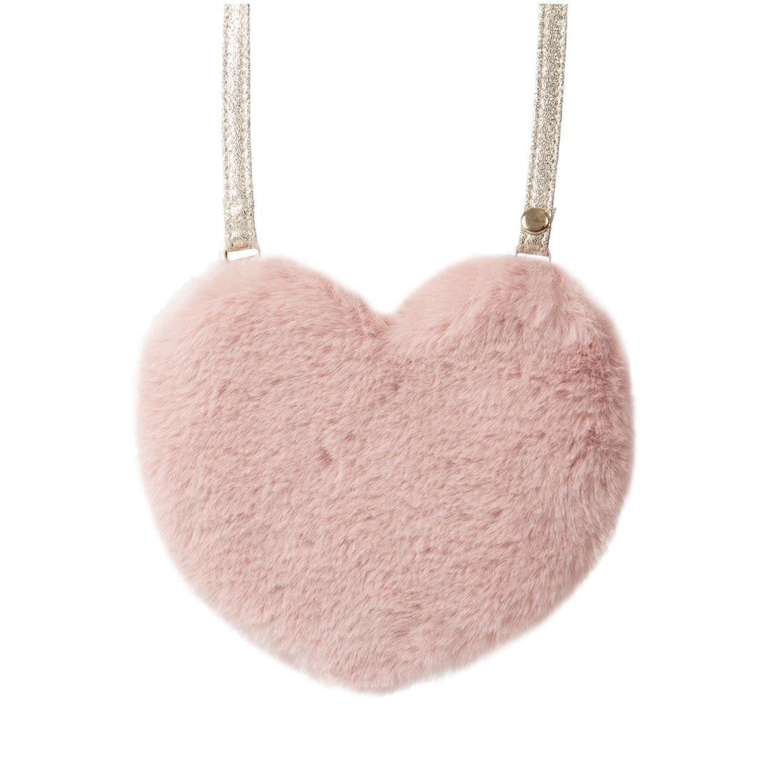Fluffy Love Heart Bag - مستلزمات